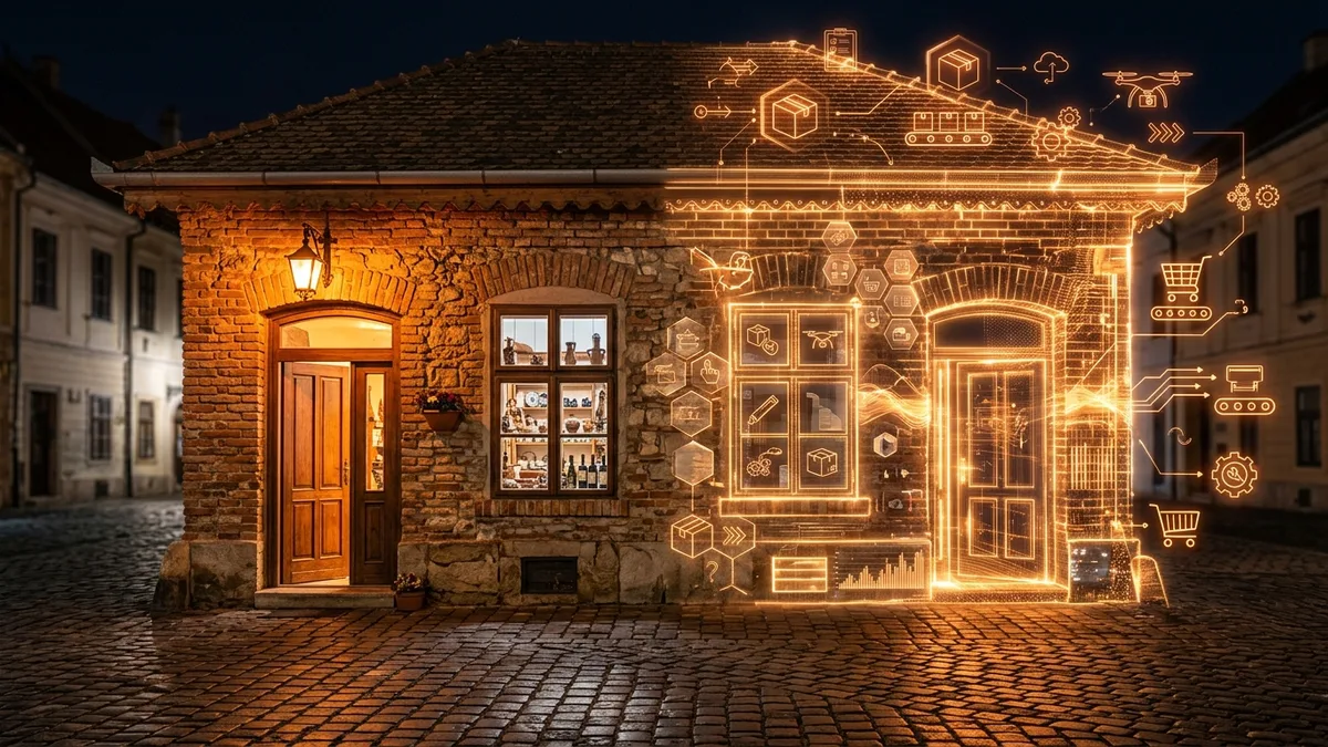 KKV digitalizáció 2025 — modern irodai környezet digitális eszközökkel és automatizációval